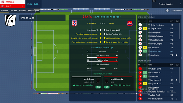 2 jogo PAR CHI