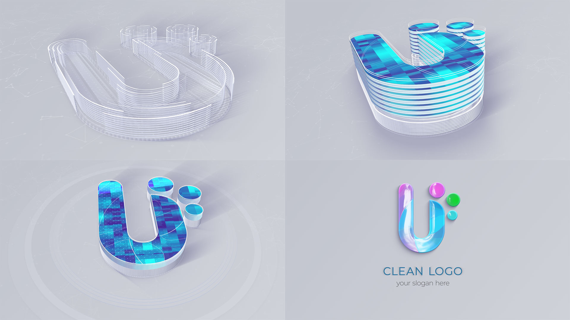 Simple Clean Logo Reveal - 1