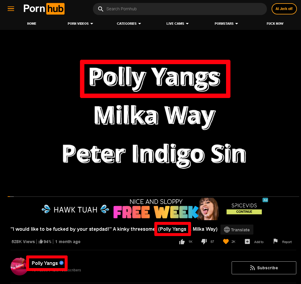 polly yangs in answer #2160500