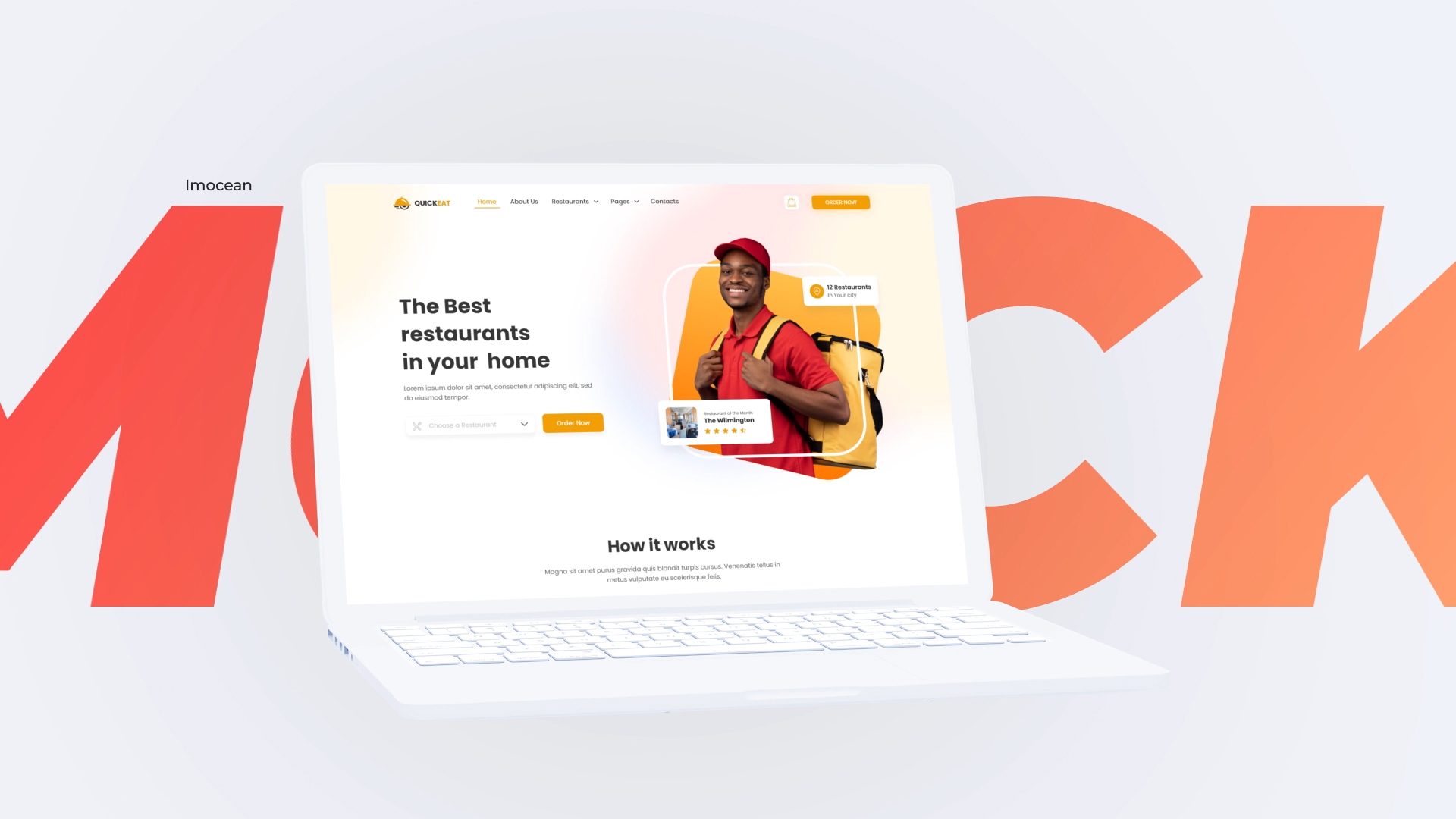 Colorful Website Promo - Laptop Mockup - 10