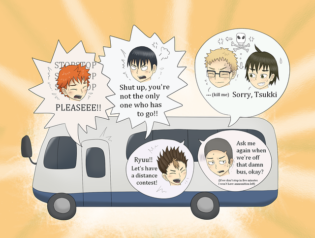 the dreaded bus ride