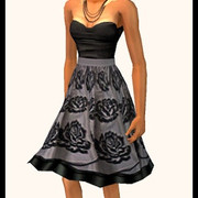 Black-Grey-Dress
