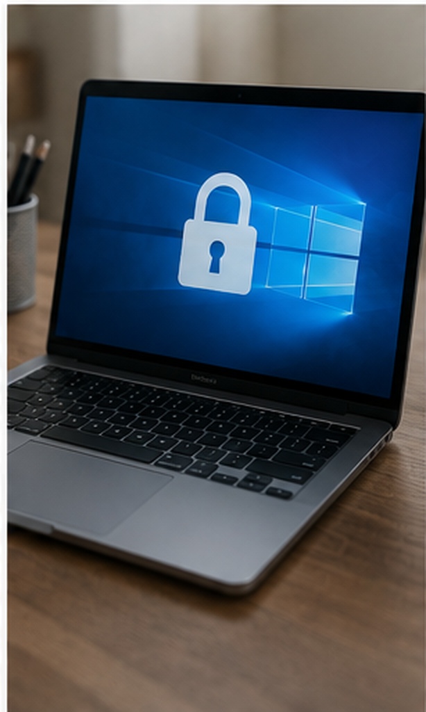 Windows encryption software concept for secured archive files