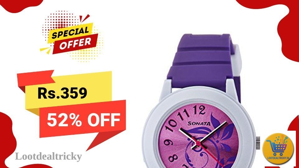 Sonata Pink Dial | Loot Ka Maal Sonata Pink Dial | Loot Ka Maal