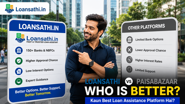 Loansathi vs Paisabazaar: Which Loan Assistance Platform Wins?