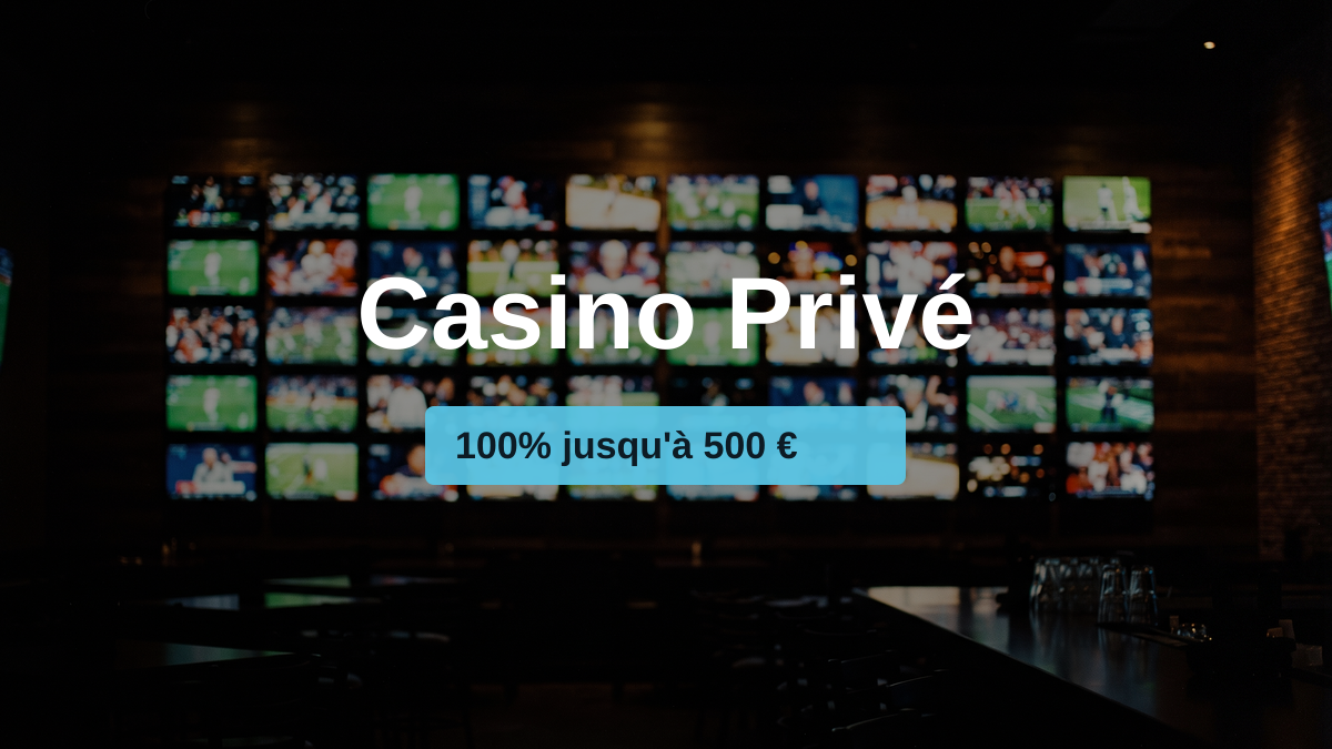 Casino Privé — bonus de bienvenue 100% jusqu'à 500 €, paiements: Visa, Mastercard, Bitcoin, Ethereum, Litecoin