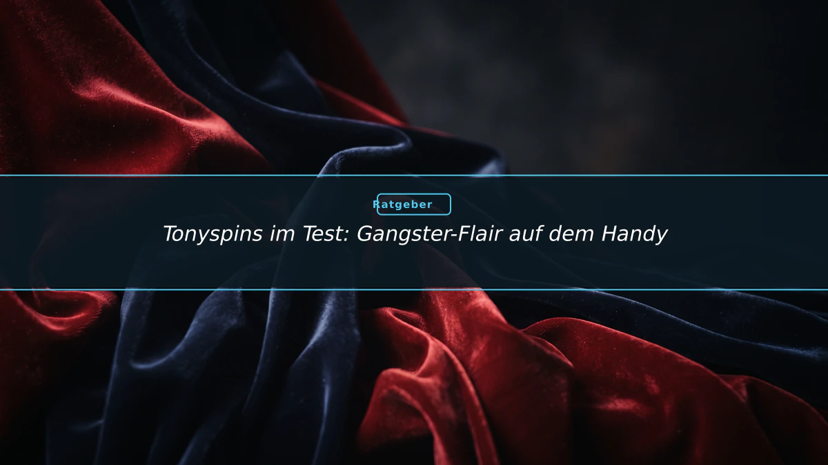 Tonyspins im Test: Gangster-Flair auf dem Handy