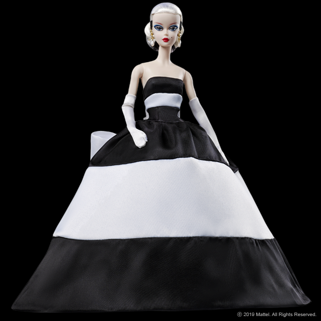 Black & White Ball Gown | Helen's Doll Saga