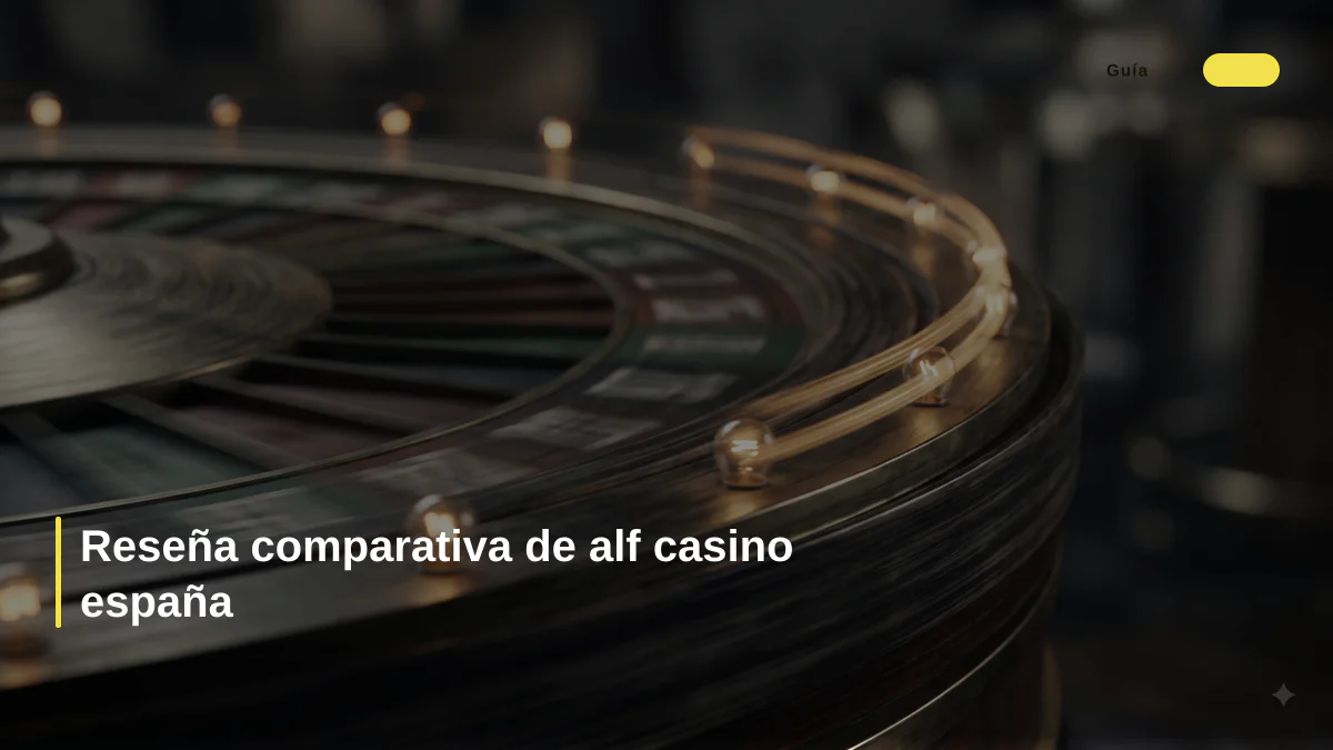 Reseña comparativa de alf casino españa