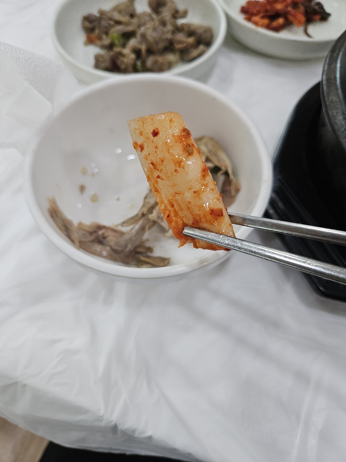 수림삼계탕 반여점 배추김치