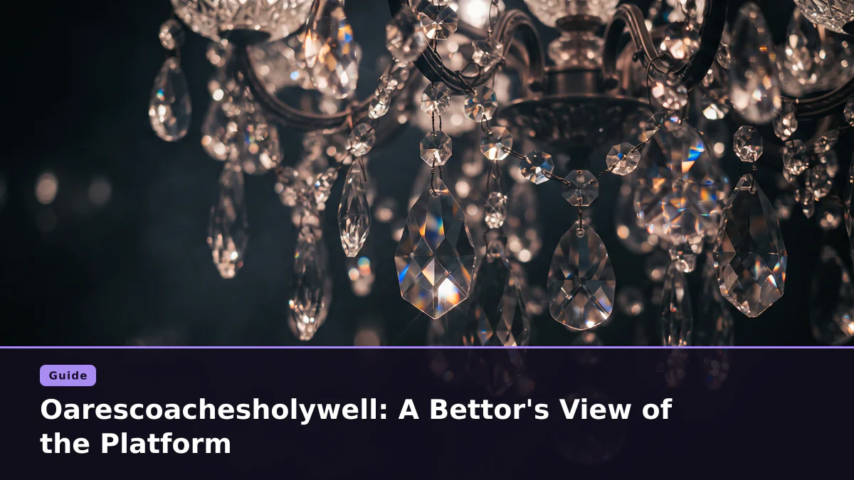 Oarescoachesholywell: A Bettor's View of the Platform