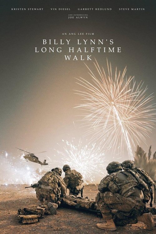 Najdłuższy marsz Billy'ego Lynna / Billy Lynn's Long Halftime Walk (2016) PL.1080p.BRRip.H264-BP007 / Lektor PL