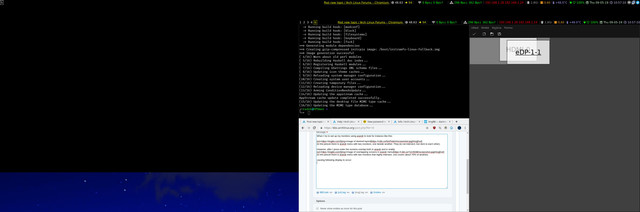 on-screen layout