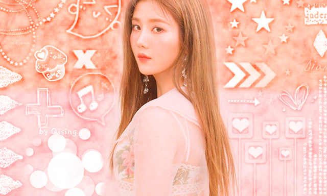 人物 IZ*ONE 權恩妃
背景 櫻井
筆刷 智熙/阿芊