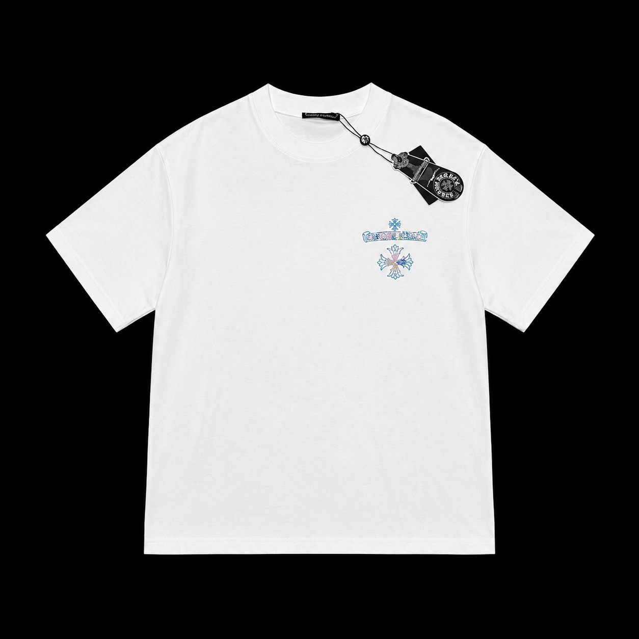 Remera Chrome Hearts v4 blanca