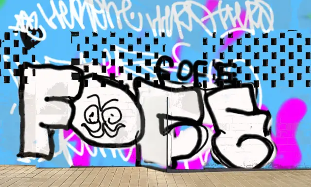 Graffiti artwork by sora