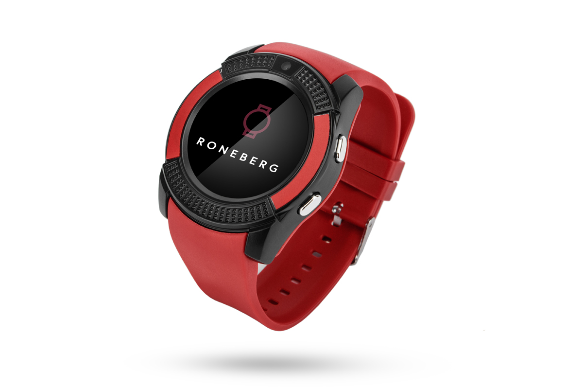 watchzone.pl SMARTWATCH RONEBERG R08 CZERWONY