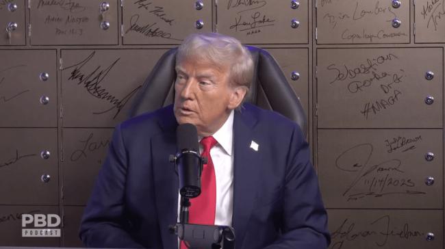 Donald también llamó a su hijo “muy inteligente” y “un tipo muy agradable”.