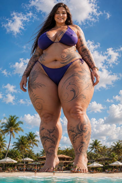 Chat GPT GIANTESS WORLD Giantesses 04 Princess Sublime (Wind)