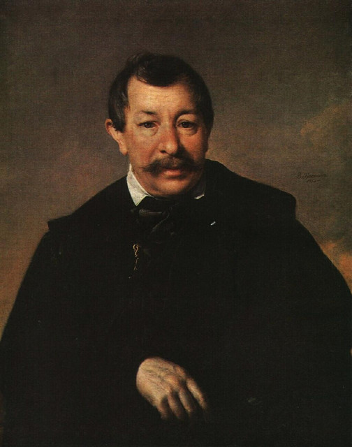 Портрет неизвестного (из семьи Мосоловых) 1856