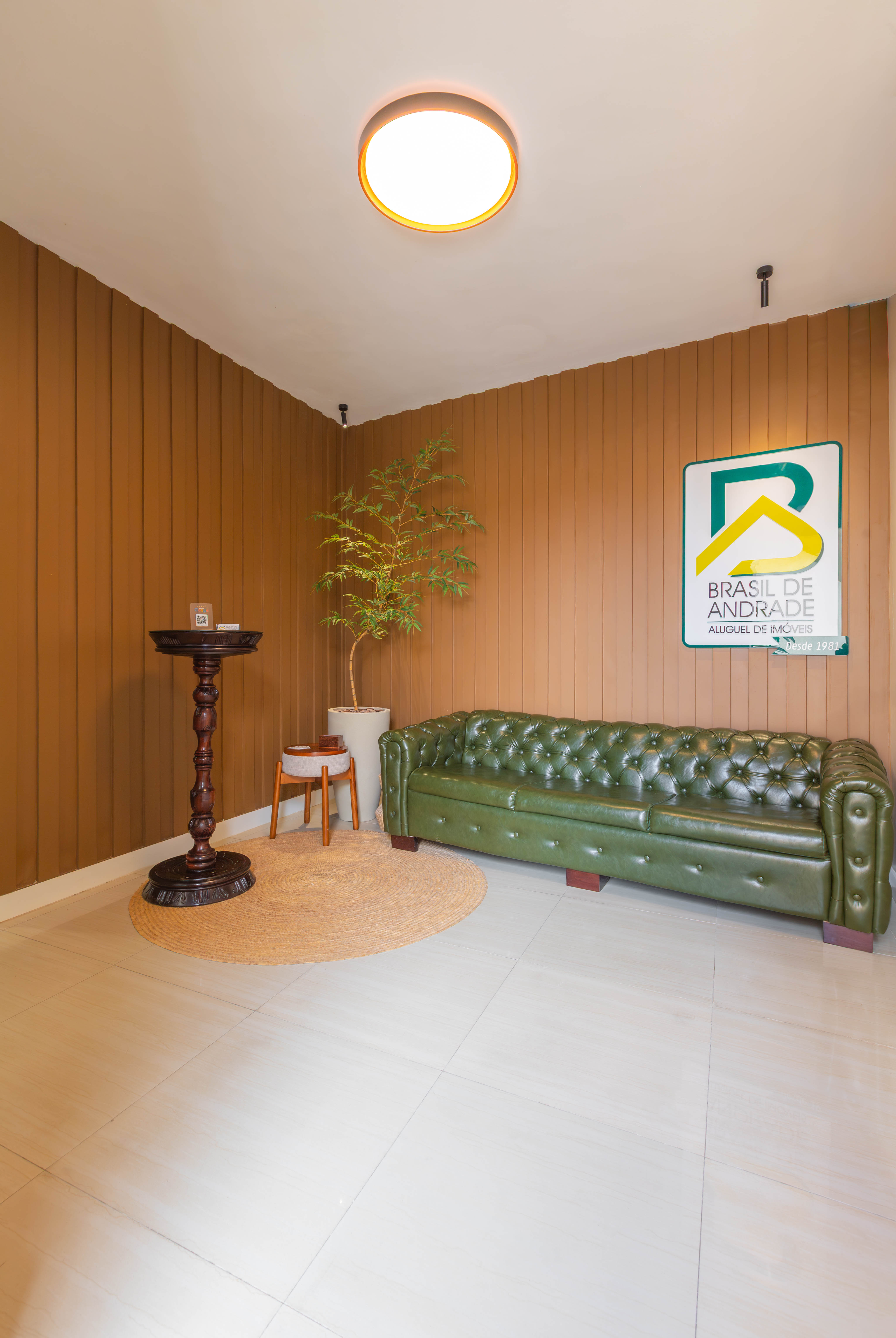 Sala de espera da Brasil de Andrade em Fortaleza