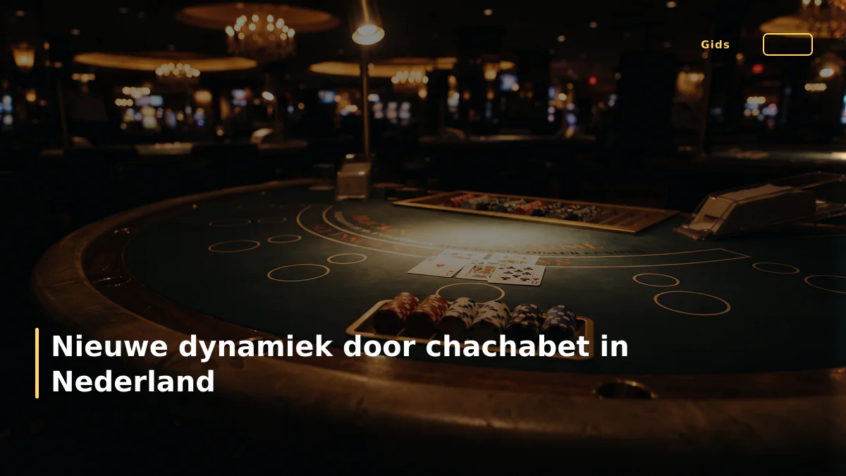 Nieuwe dynamiek door chachabet in Nederland