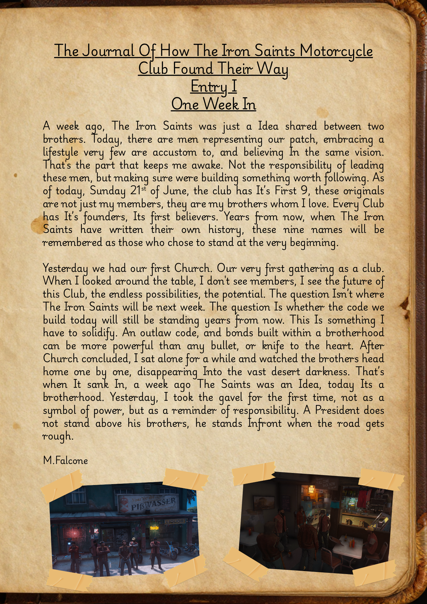 Iron Saints Thread (2)