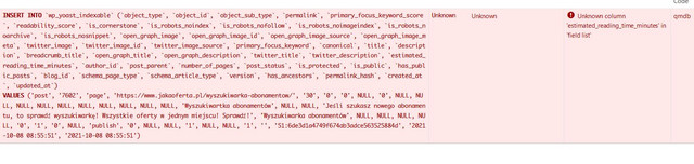 yoast-database-error