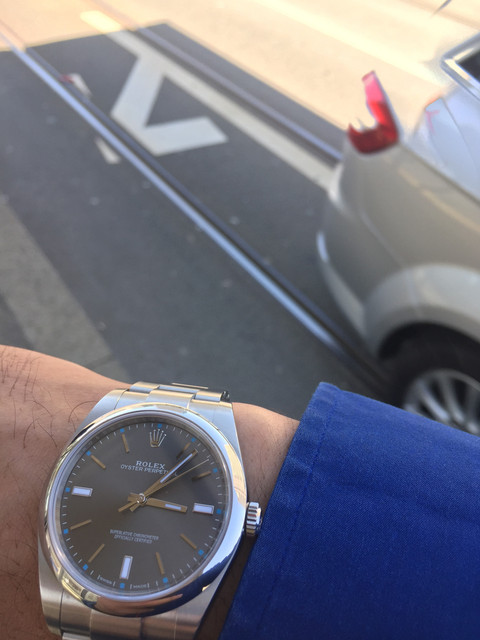 Essai d’Oyster Perpetual 39 MyOP39