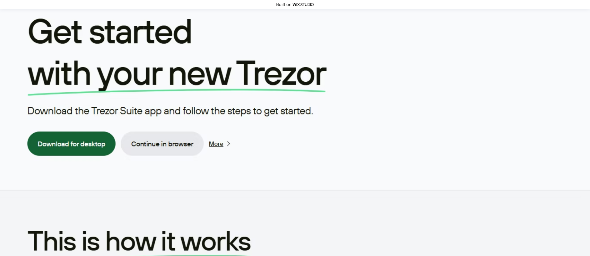 Stored capture of trexr-io-startapp.wixstudio.com