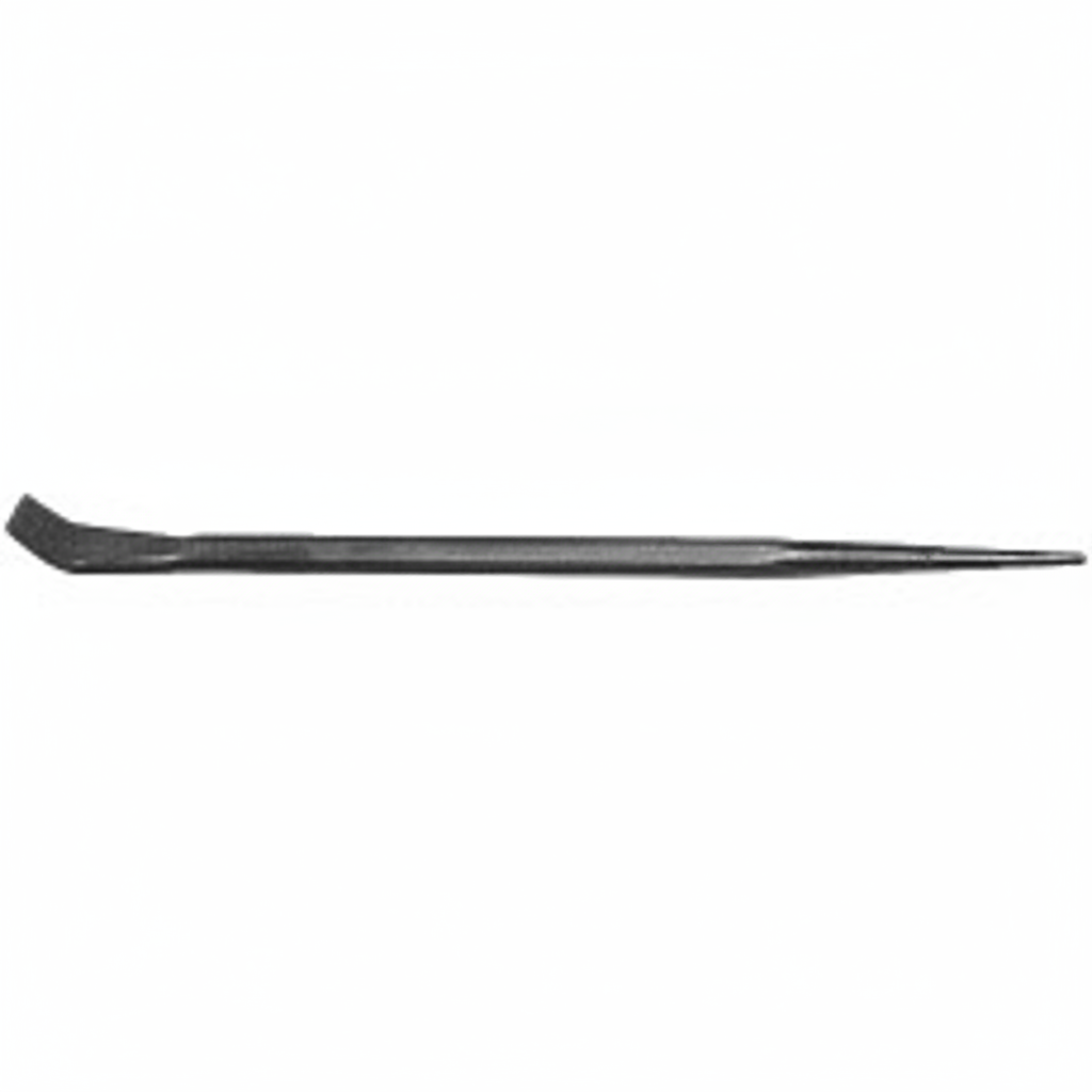 Pry Bar, 24-1/4" Long, Point with Heel