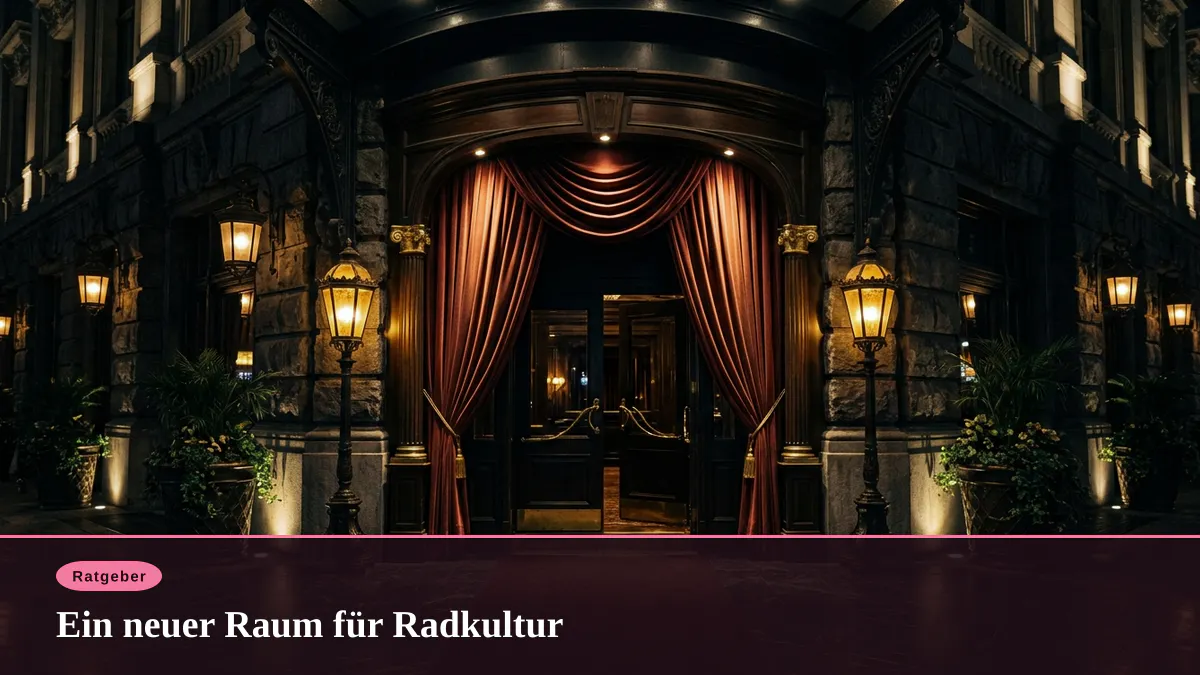 Ein neuer Raum für Radkultur