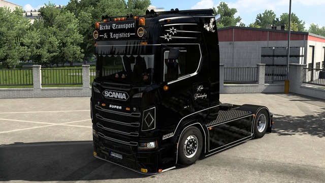 Black&White Scania S Holland Style