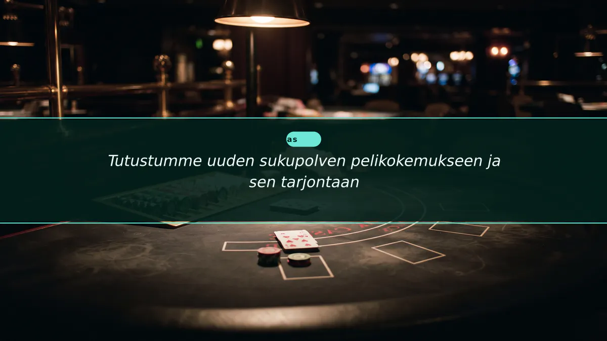 Tutustumme uuden sukupolven pelikokemukseen ja sen tarjontaan