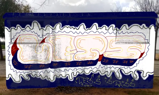 Graffiti artwork by Jocupo6