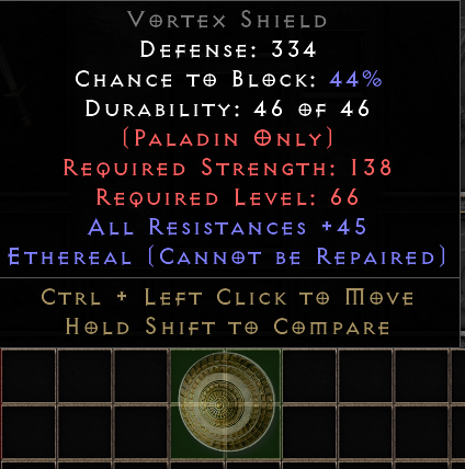 Eth Vortex Shield 45allres - Topic - d2jsp