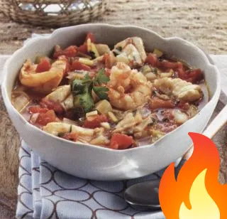 Постер Уха с креветками