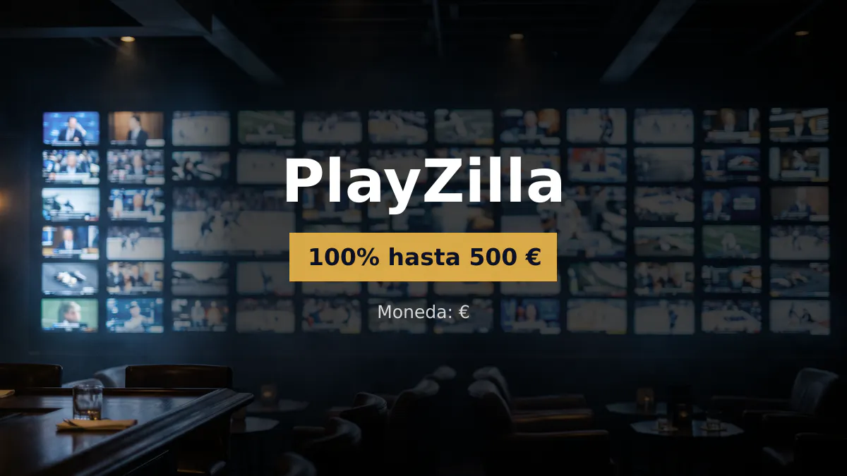 PlayZilla casino — bono de bienvenida 100% hasta 500 € + 200 FS, pagos: Visa, Mastercard, Skrill, Neteller, Paysafecard