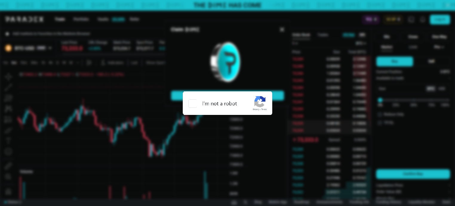 Stored capture of airdrop.paradex-sale.lat