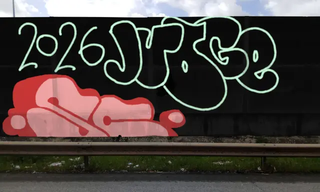 Graffiti artwork by 3OPK