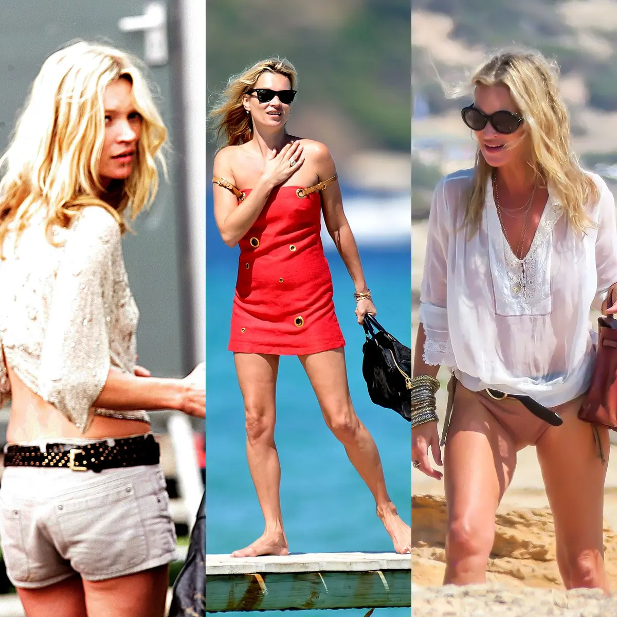 Dressing like Kate Moss on Holiday