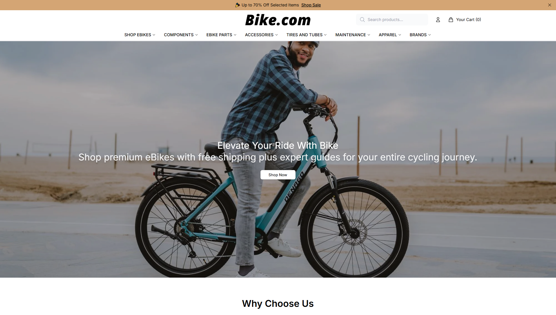 Stored capture of bikehq.shop