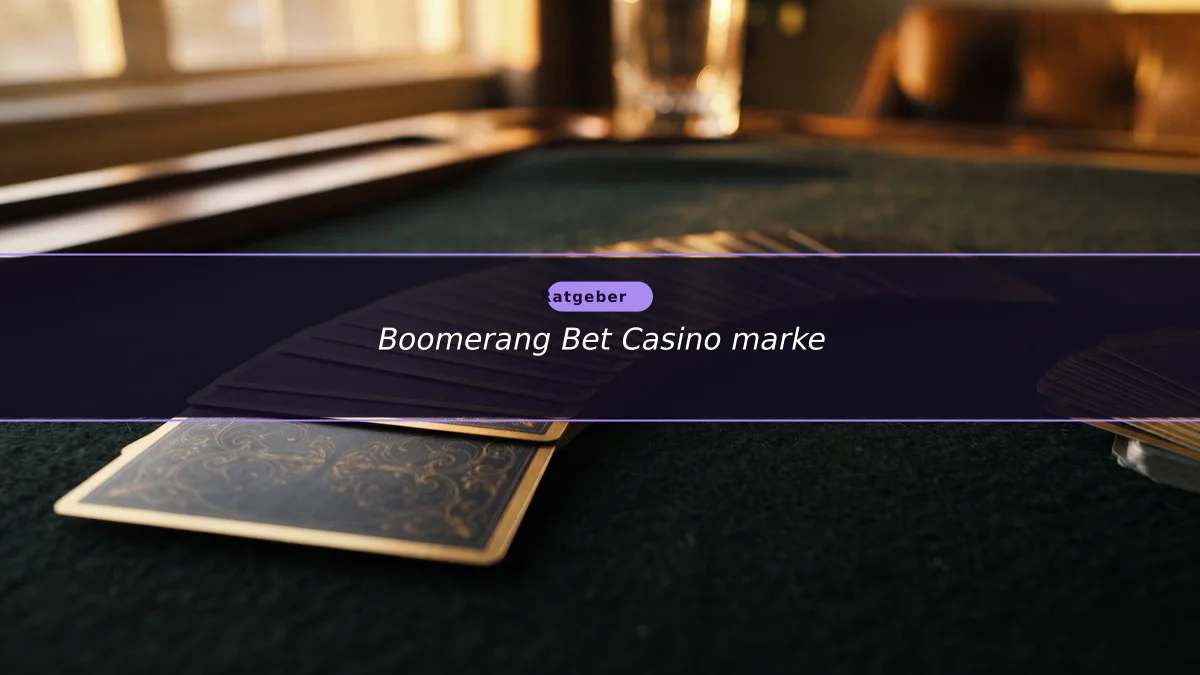 Boomerang Bet Casino marke