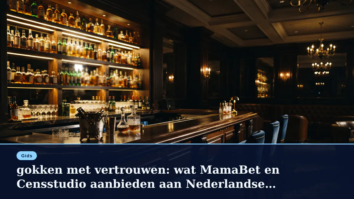 gokken met vertrouwen: wat MamaBet en Censstudio aanbieden aan Nederlandse spelers