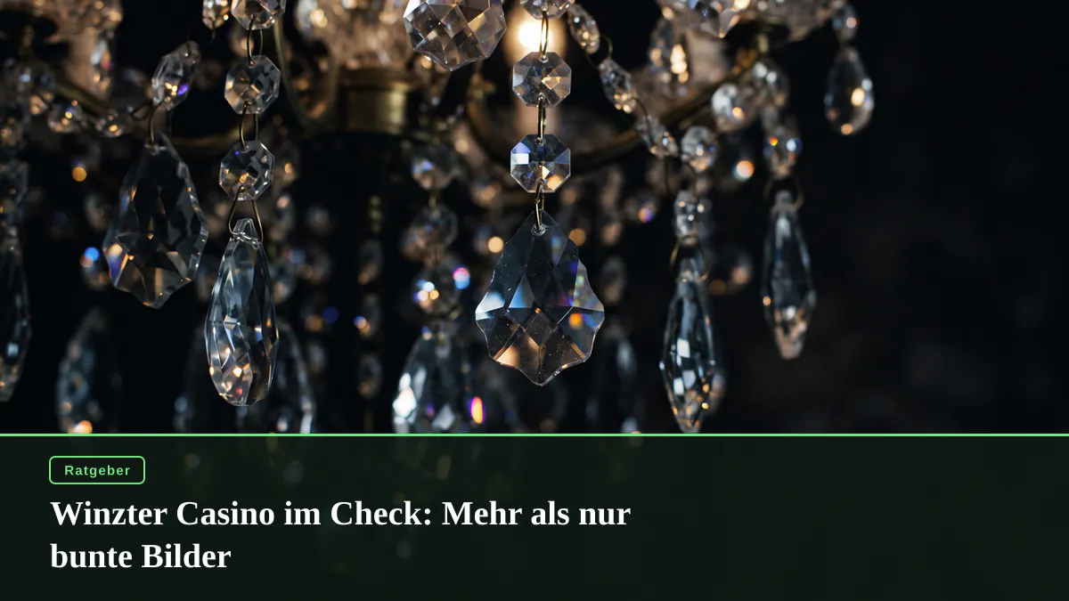 Winzter Casino im Check: Mehr als nur bunte Bilder