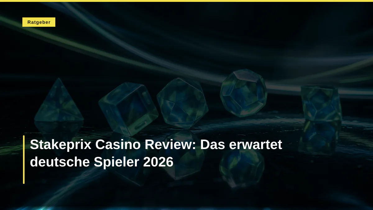 Stakeprix Casino Review: Das erwartet deutsche Spieler 2026