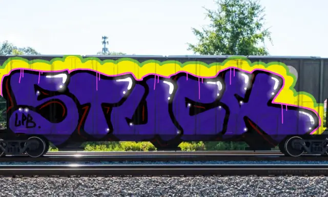 Graffiti artwork by STUCK1
