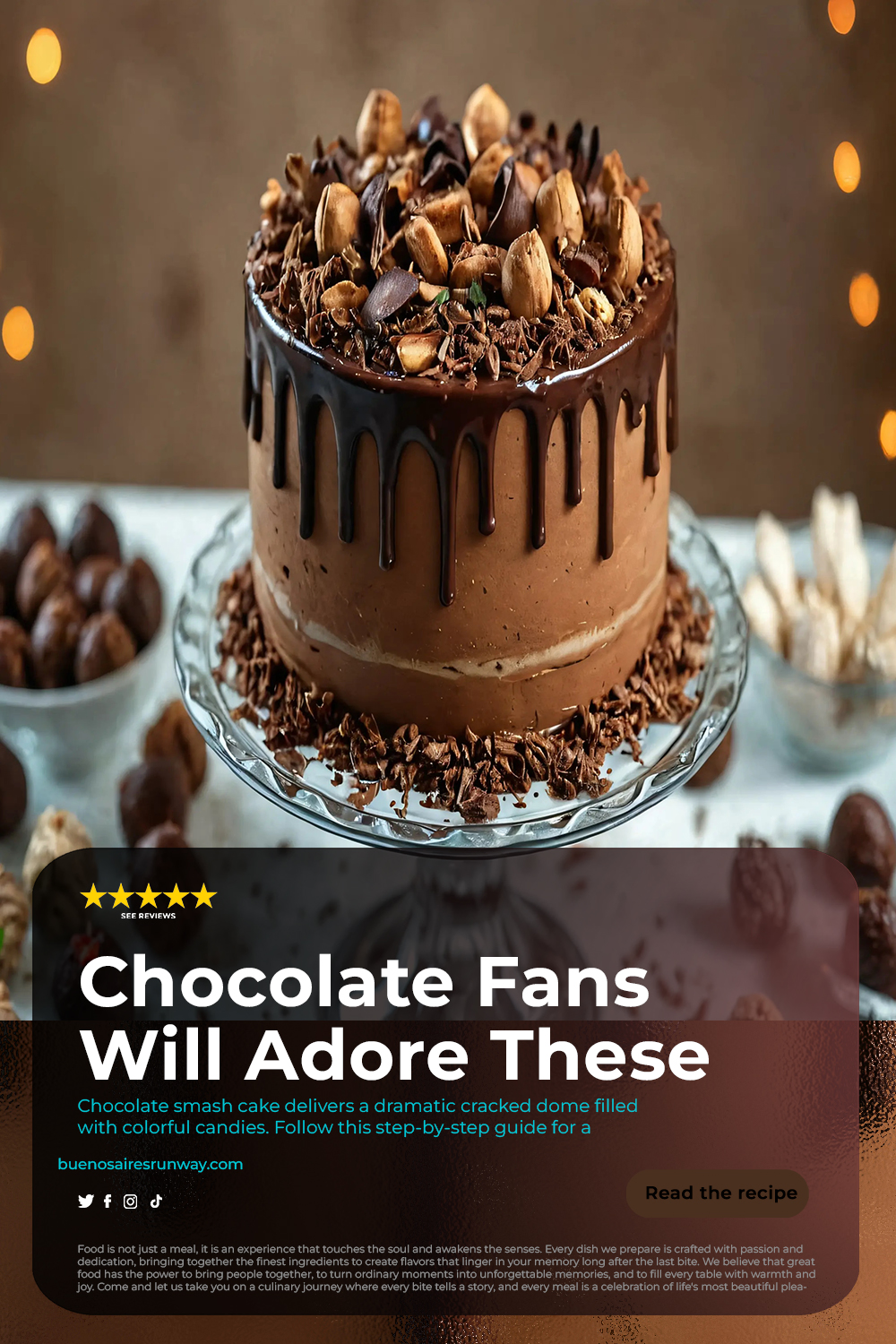 Chocolate Fans Will Adore These Smash Cake Designs