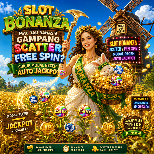 Slot Bonanza – Scatter & Free Spin Modal Receh