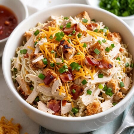 Ranch Dressing Bacon Chicken Salad